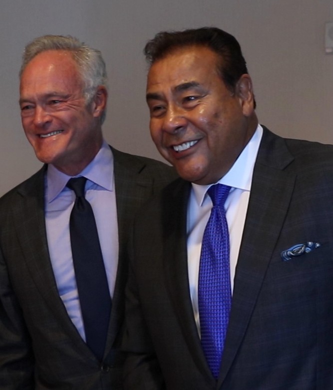 John Quinones, Scott Pelley, Ryan Witt, EIJ19, RTDNA, student newsroom